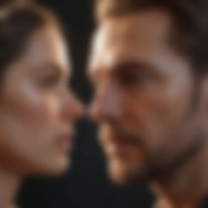 Visual representation of emotional connectivity between Leo and Cancer