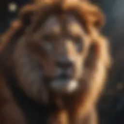 Celestial alignment influencing Leo's characteristics