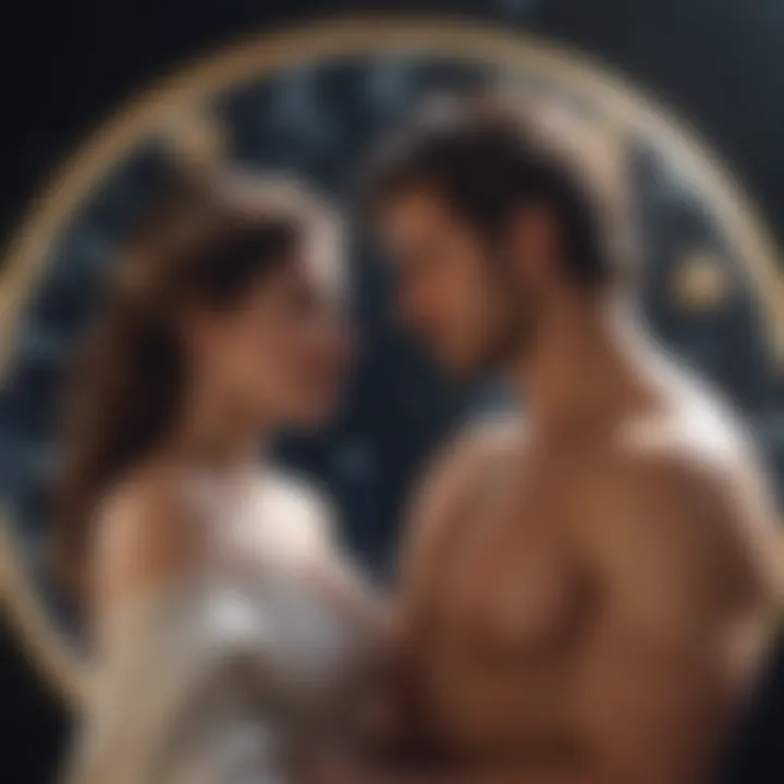 Zodiac signs illustrating compatibility in relationships