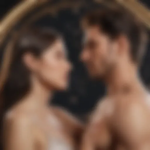 Astrological chart highlighting soulmate connections