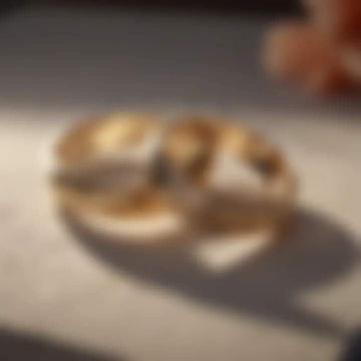 Two wedding rings placed on a romantic note, representing commitment.