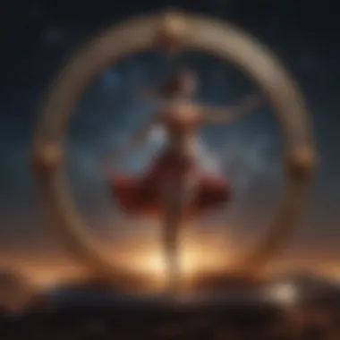 The Dance of Astrology and the Stars Astrological symbols and constellations in harmony