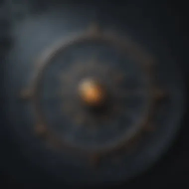 Exploring the Depths of Celestial Maps An intricate star chart displaying constellations and celestial bodies