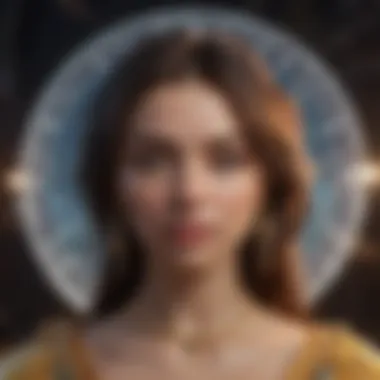 Astrological Insights and Modern Applications Astrological chart with celestial elements