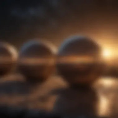 Celestial Bodies in Perfect Alignment Celestial bodies in perfect alignment