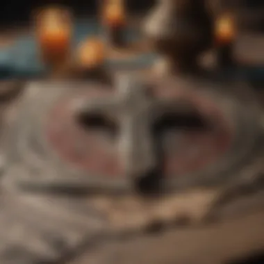Celtic Cross Spread Explained Visual representation of a Celtic Cross tarot spread