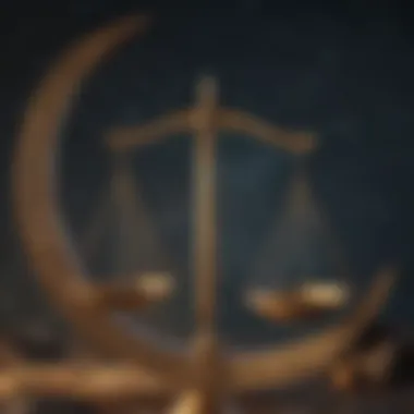 The Celestial Symbol of Libra Symbol of Libra with celestial elements