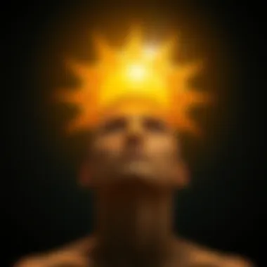 Personal Growth through the Sun Card A conceptual depiction of personal growth and self-awareness