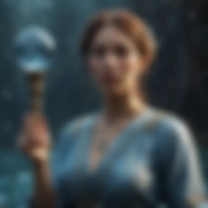 Symbolic representation of the water-bearer