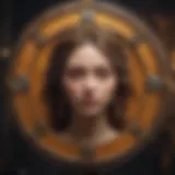 Artistic representation of zodiac signs throughout the year