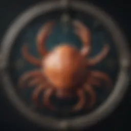 Symbol representing the Cancer zodiac sign