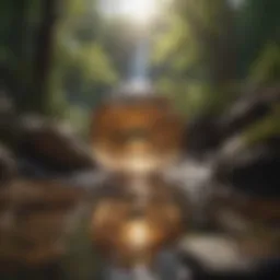 A serene landscape symbolizing intuition and insight