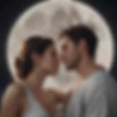 Emotional Connection Through Moon Signs Couple illustrating emotional connection influenced by moon signs