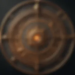 Astrological symbols intricately displayed