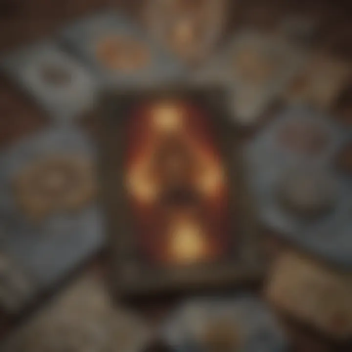 Diverse tarot cards illustrating different life paths