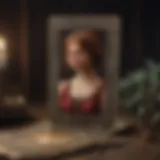 Symbolic representation of tarot cards reflecting personal journey