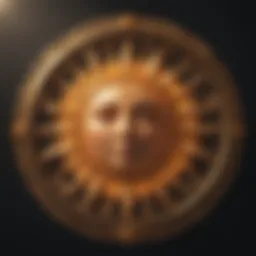 The Sun sign representing core identity and ego in astrology.