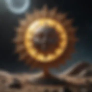 Sun, Moon, and Rising Signs Symbolic representation of sun, moon, and rising signs