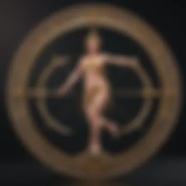 Libra Zodiac Sign Symbol Symbol of the Libra zodiac sign representing balance and harmony