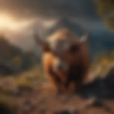 Emotional Landscape of Taurus Visual metaphor for emotional landscapes of Taurus natives