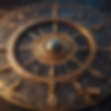 Astrology chart with planetary positions and signs