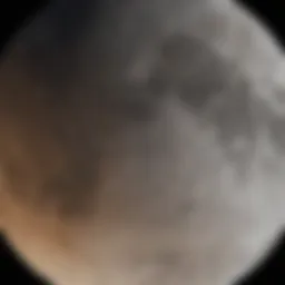 Celestial representation of moon phases