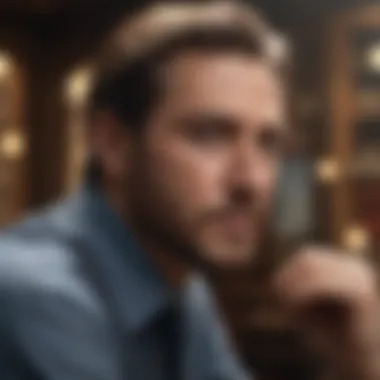 A Virgo man in a professional setting