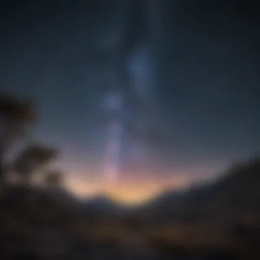 Serene Night Sky and Its Mysteries A serene night sky filled with stars and constellations