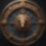 Astrological symbols representing the twelve zodiac signs