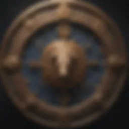 Astrological symbols representing the twelve zodiac signs