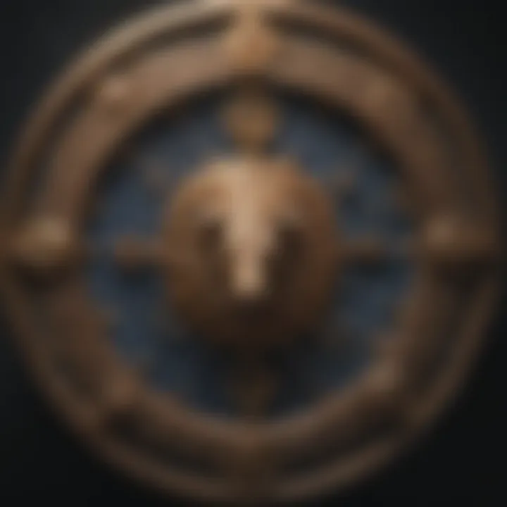 Astrological symbols representing the twelve zodiac signs
