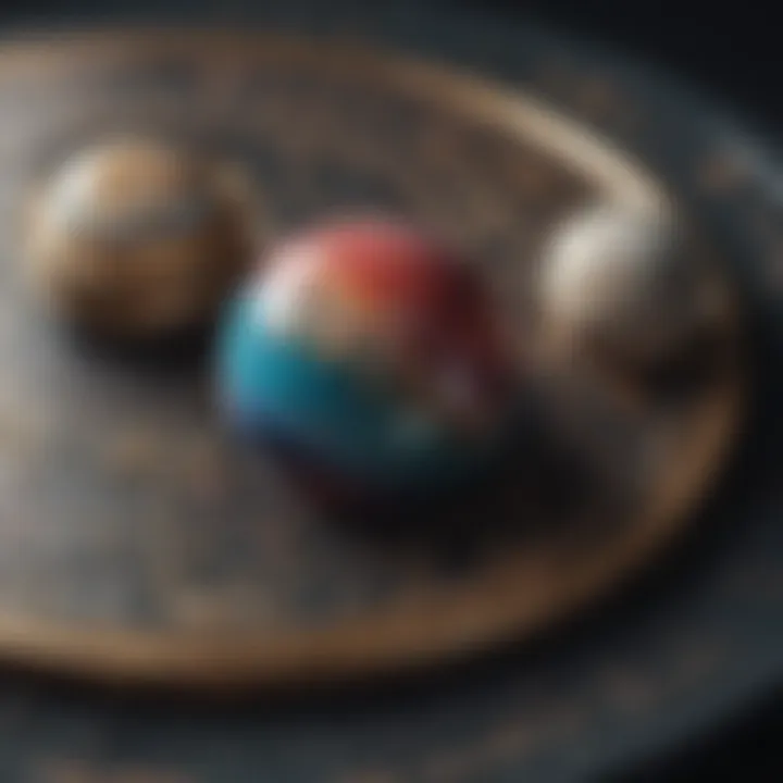 A detailed chart layout showcasing planets and houses in astrology