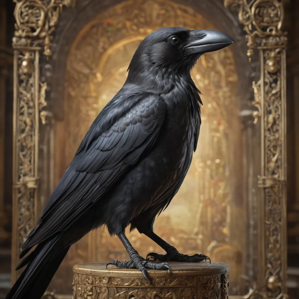 Iconic Crow Discovering the Rich Symbolism of Crow Tarot