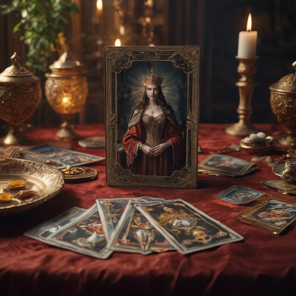 A close-up of a tarot spread with cards fanned out, illustrating the secrets behind accurate and free tarot readings.